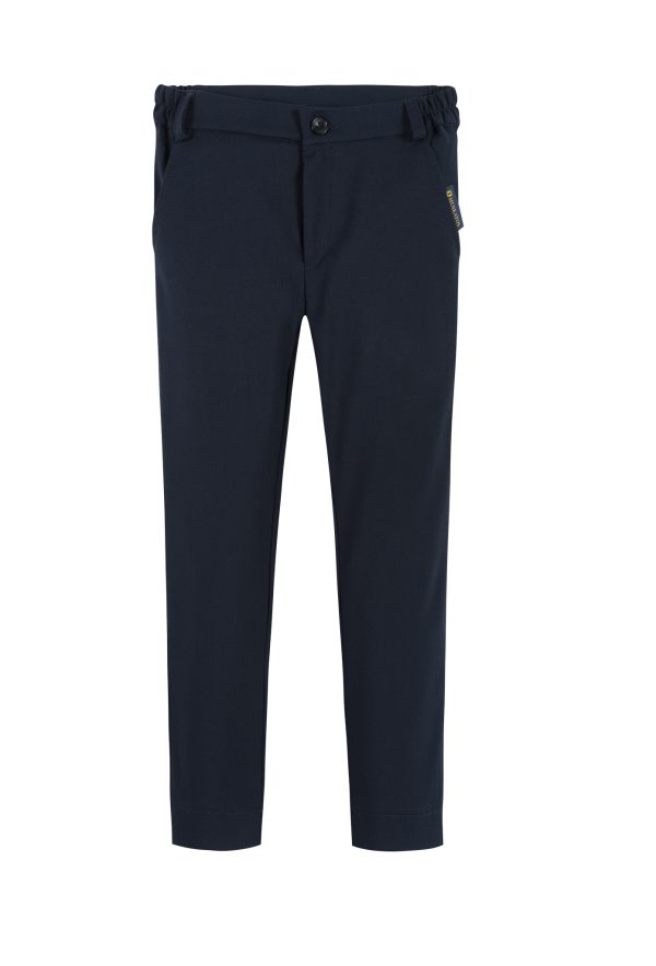 Granatowe spodnie chłopięce