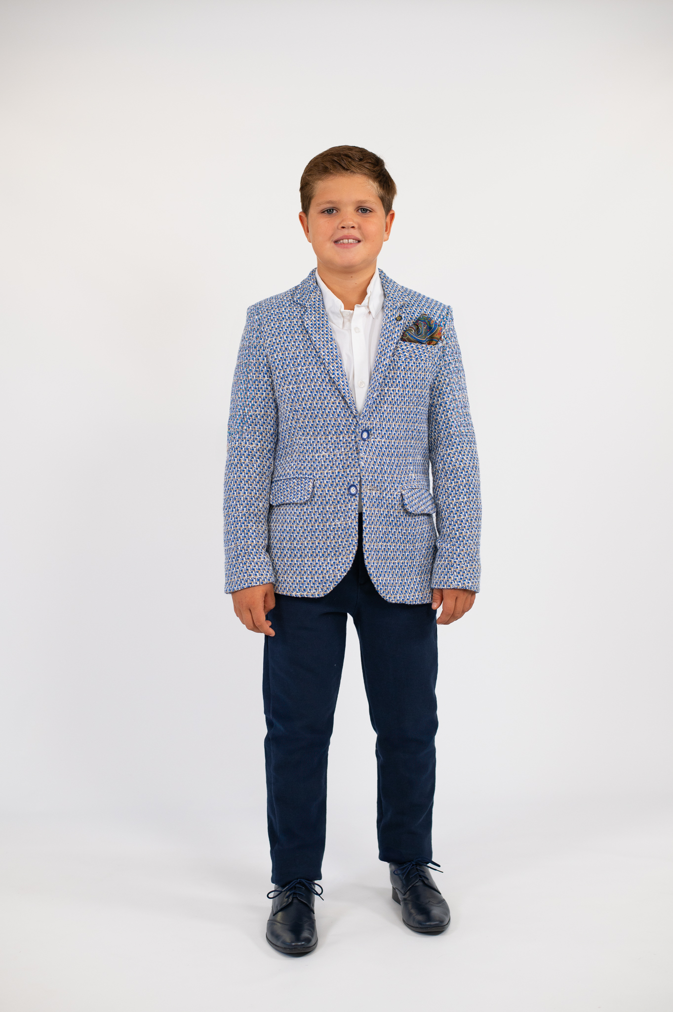 Marynarka w plecionkę błętkiną