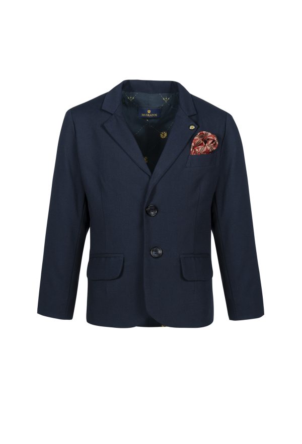 Marynarka chłopięca w kolorze granatowym