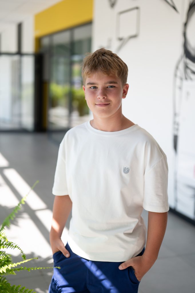 Biały T-shirt Muskatos