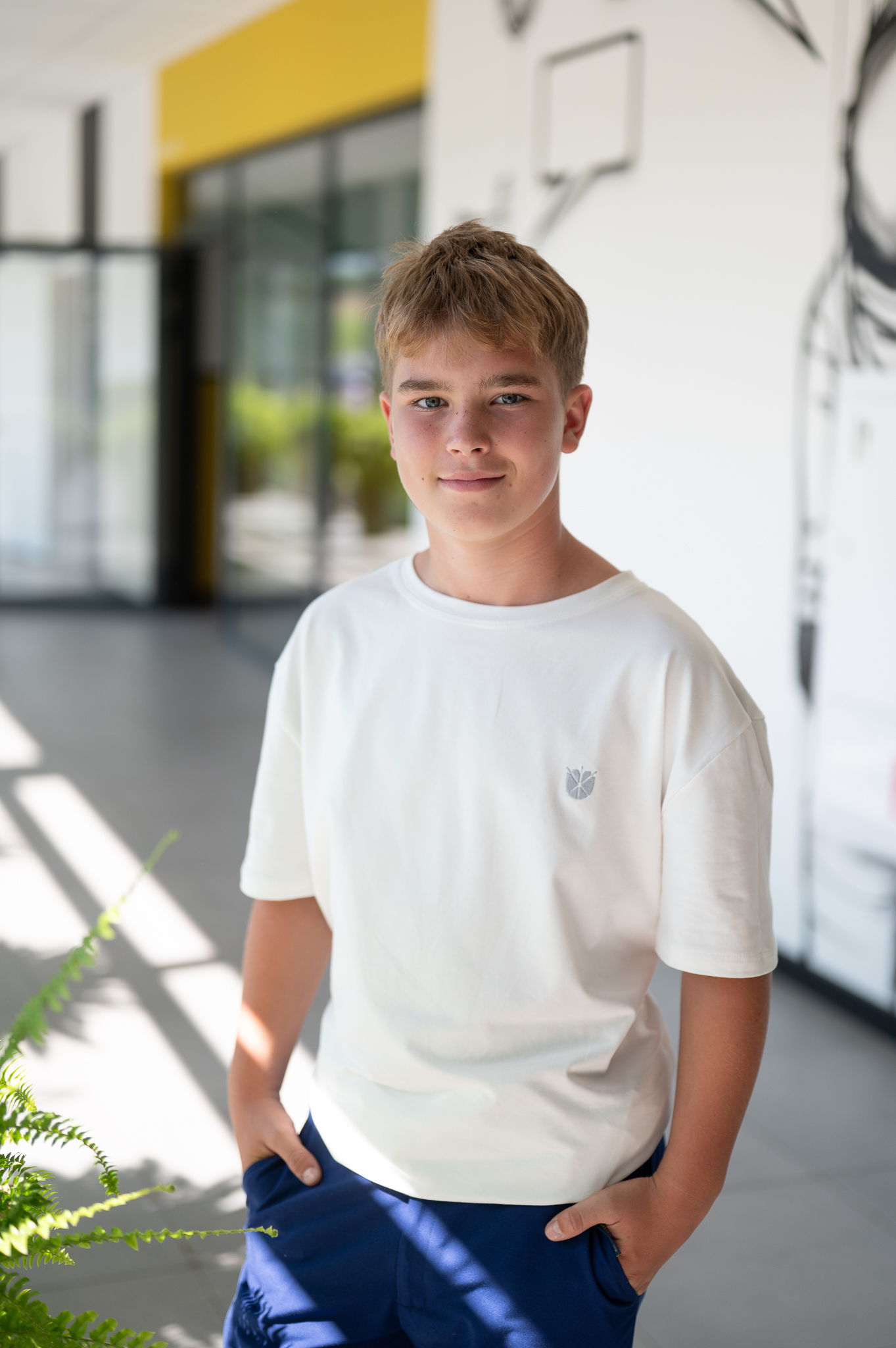 Biały T-shirt Muskatos